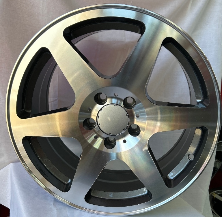 SSM 345 8x17/5x112 D66.6 ET35 серебристый, графит