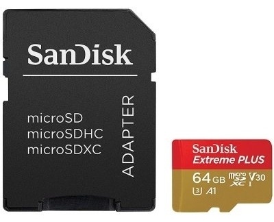 Карта памяти SanDisk Extreme Plus 619659169473 64Gb