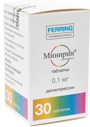 Минирин таблетки 0.1 мг 30 шт