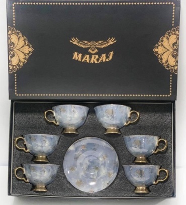 Чайная пара Maraj 3456 костяной фарфор