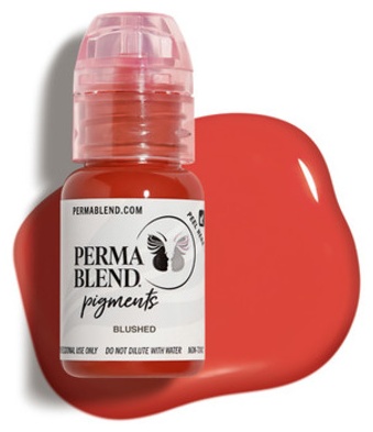Perma Blend Blushed пигмент Нежный персик 15 мл
