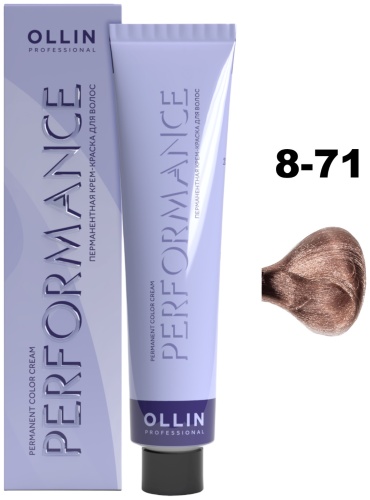 Ollin Professional Performance 8/71 крем-краска 60 мл