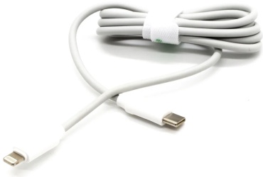 Кабель GERLAX USB TypeC (M), Apple Lightning (M) белый