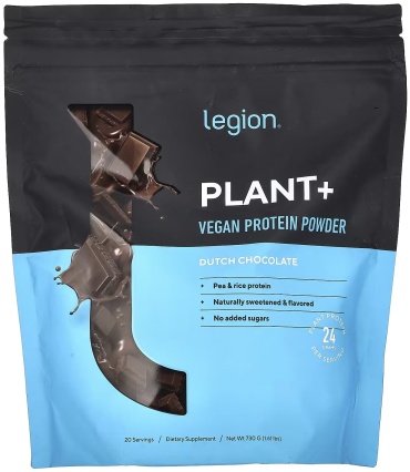 Legion Plant Plus Vegan Protein Powder шоколад 730 г