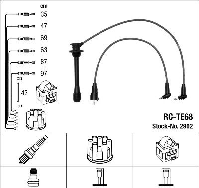 Свечные провода NGK 2902