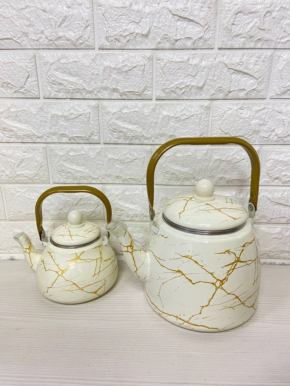 SA collection набор чайников 53719 3.3 л, алюминий, нержавеющая сталь, эмаль