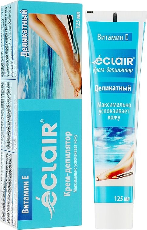 Eclair Деликатный крем для депиляции, для всех зон 125 мл