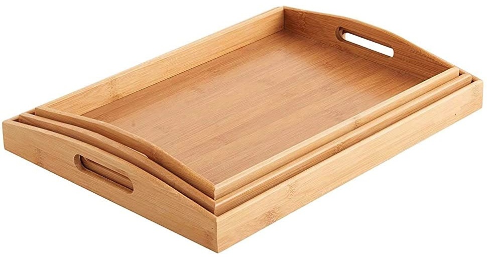 Yiwumart 423003 коричневый, бамбук, 40х28 см