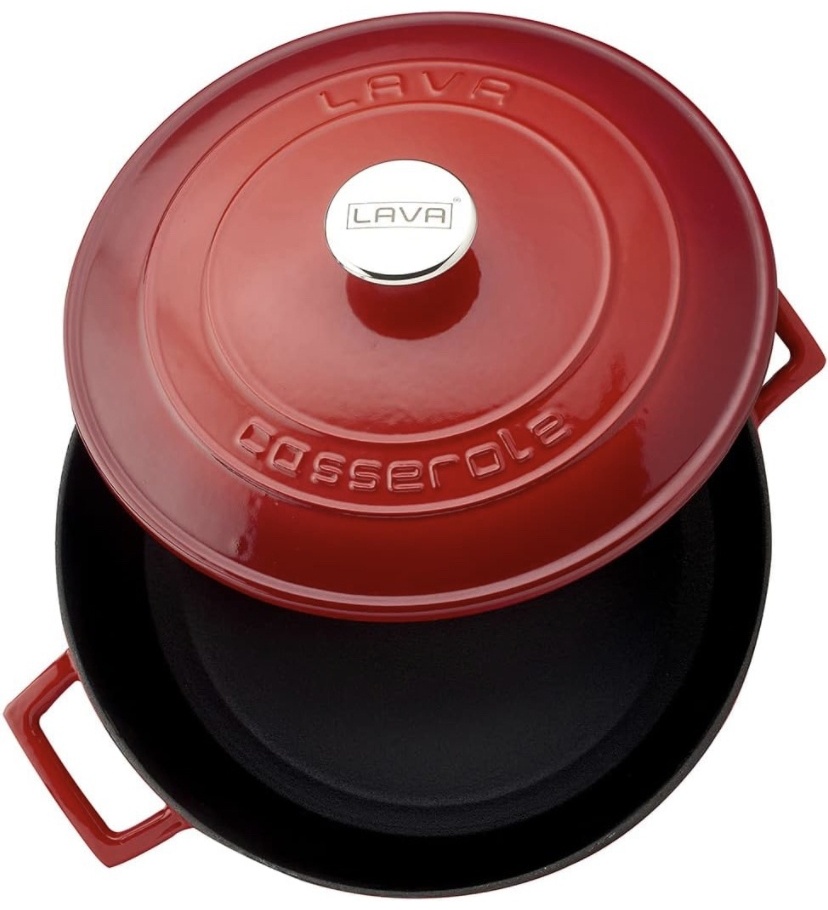 Сотейник Lava LV Y ST 24 K1 Red 24 см , чугун