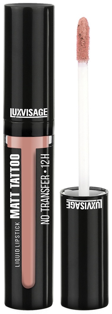 Купить LUXVISAGE Matt Tattoo No Transfer жидкая помада бежевый №119 в ...