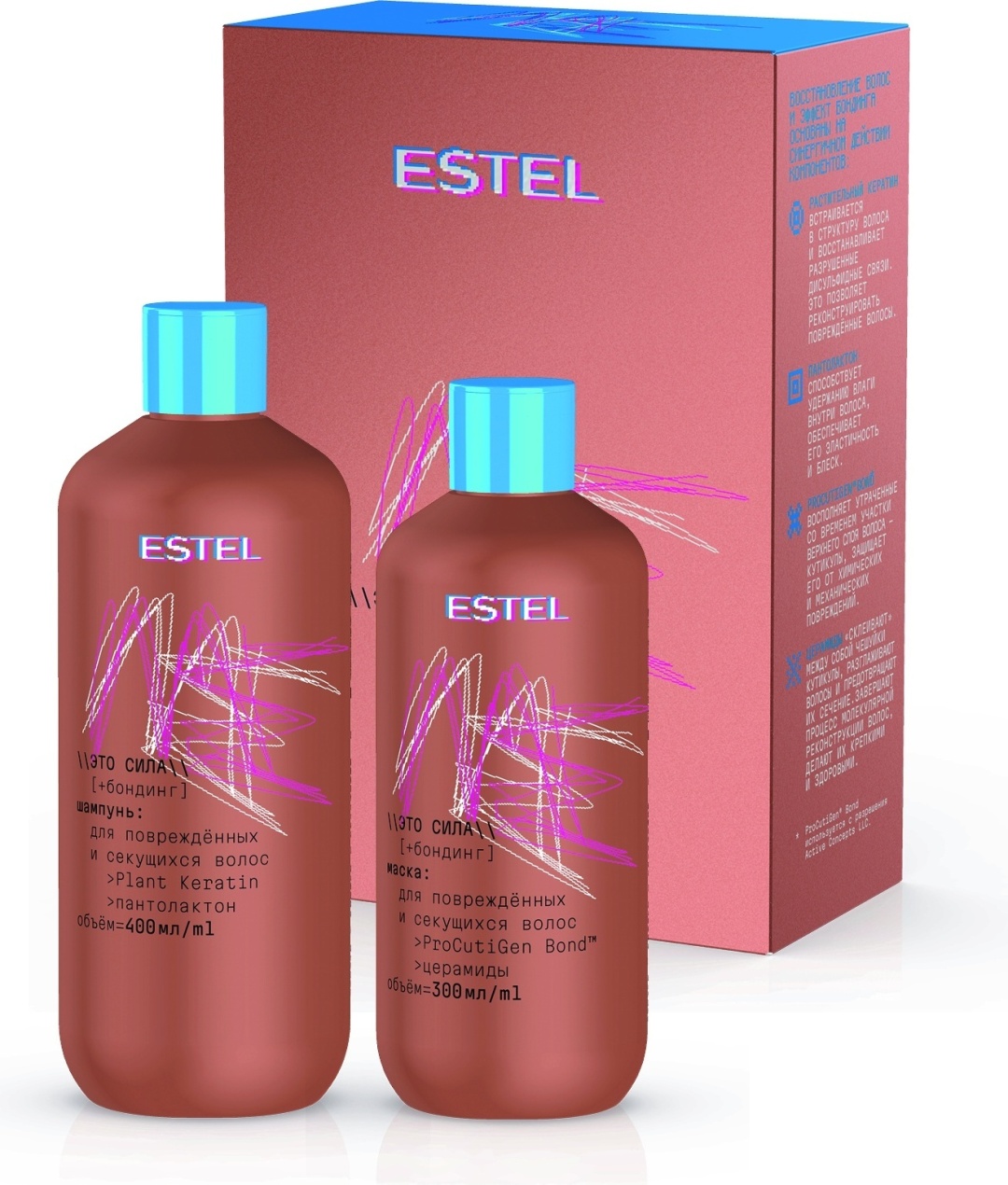 ESTEL PROFESSIONAL Me Это сила набор по уходу за волосами для женщин