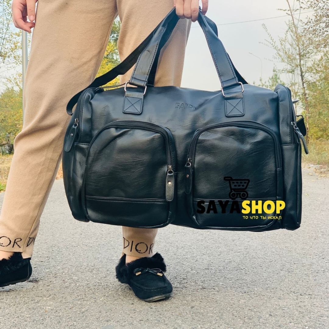 Сумка Sansi экокожа черный 40 л