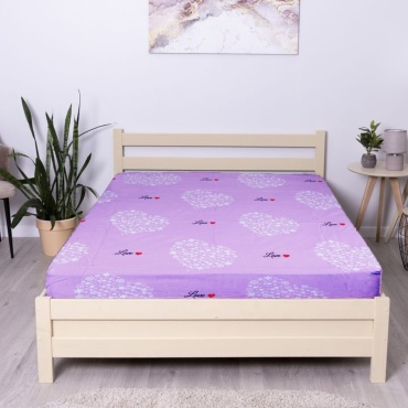 Простыня DOMTEKC 160x200, поплин