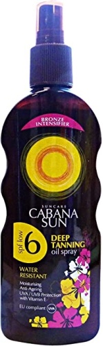 Linco Care Cabana Sun Deep Tanning SPF6 масло для тела 200 мл