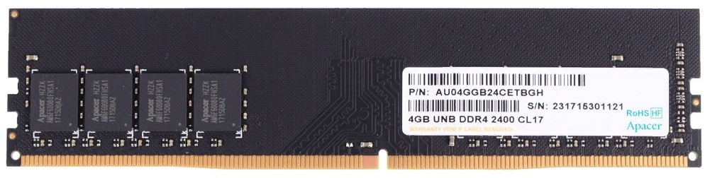 Оперативная память Apacer AU04GGB24CETBGH 4Gb