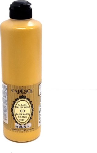 Акриловые CADENCE 109 Сияющее золот 1 шт 500 мл