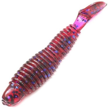 Мягкая приманка Яман Arris Shad Grape Y-AS55-04 4 шт 140 мм