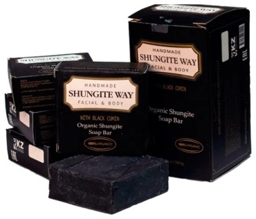 Кусковое мыло туалетное Shungite Way кусковое 96
