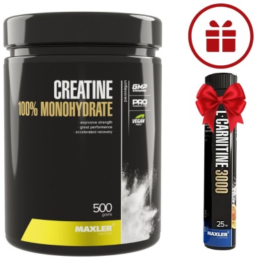Maxler Creatine 100% Monohydrate 500 г