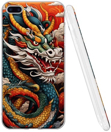 Чехол Mcover для Apple iPhone 7 Plus, iPhone 8 Plus рисунок