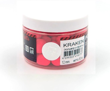 RHINO BAITS Pop-up Kraken RB01603 кальмар и фрукты 0.05 кг