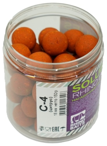 RHINO BAITS RB05014 цитрус 0.15 кг