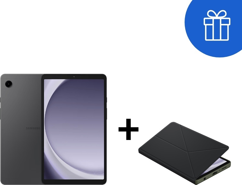 Планшет Samsung Galaxy Tab A9/Book Cover 8.7 дюйм 4 Гб/64 Гб графит
