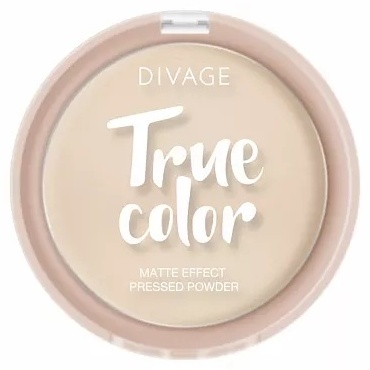 Пудра DIVAGE True Color сухая 01 Fair светло-бежевый