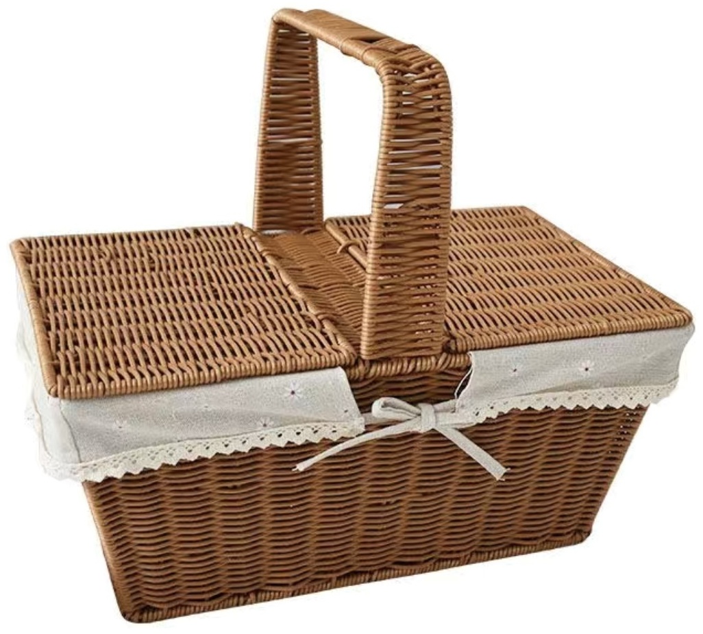 Корзина для пикника 46x30x27 см, пластик