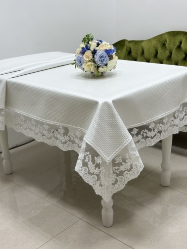 Скатерть Sweet Home Almaty Eco 300x160 см, искусственная кожа, 1 шт