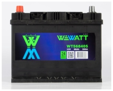 Wewatt 568405 6СТ-68Ah +/-