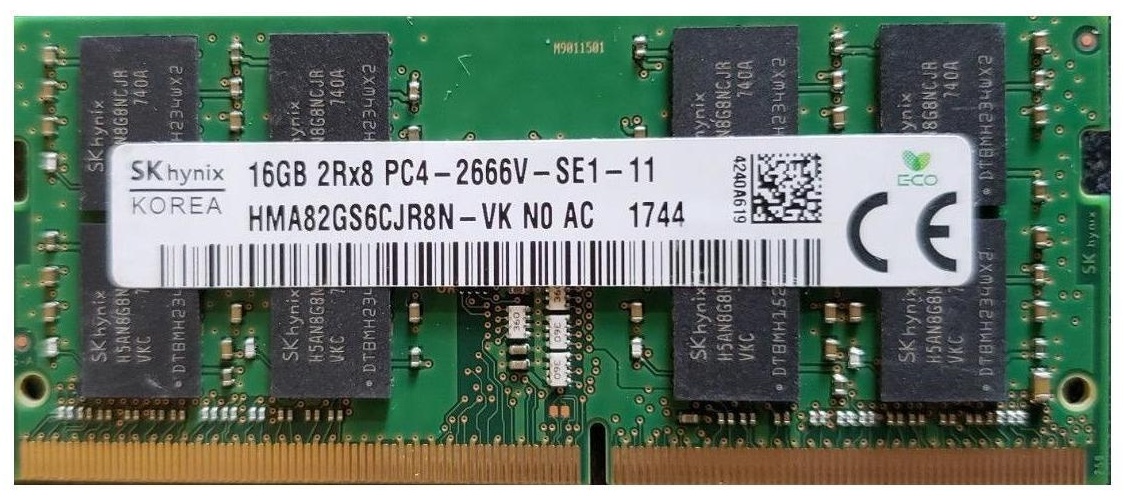 Оперативная память Hynix HMA82GS6CJR8N-VK 16 Гб