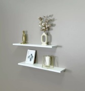 Полка Веста, 60х12.4x1.6 см, белый