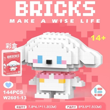 Конструктор Brick Hello Kitty - Cinnamaroll bricks1, деталей 144 шт