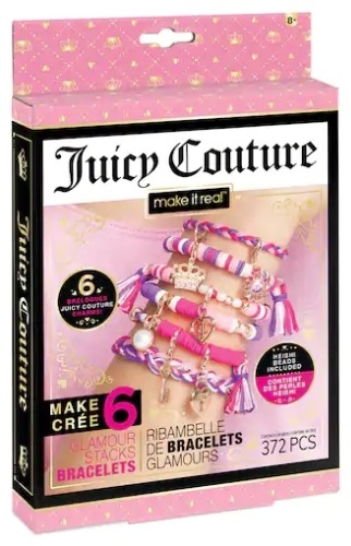 Набор Juicy Couture бижутерия пластик, металл, текстиль