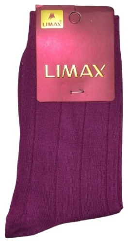 Носки LIMAX 1 пара бордовый 36-38