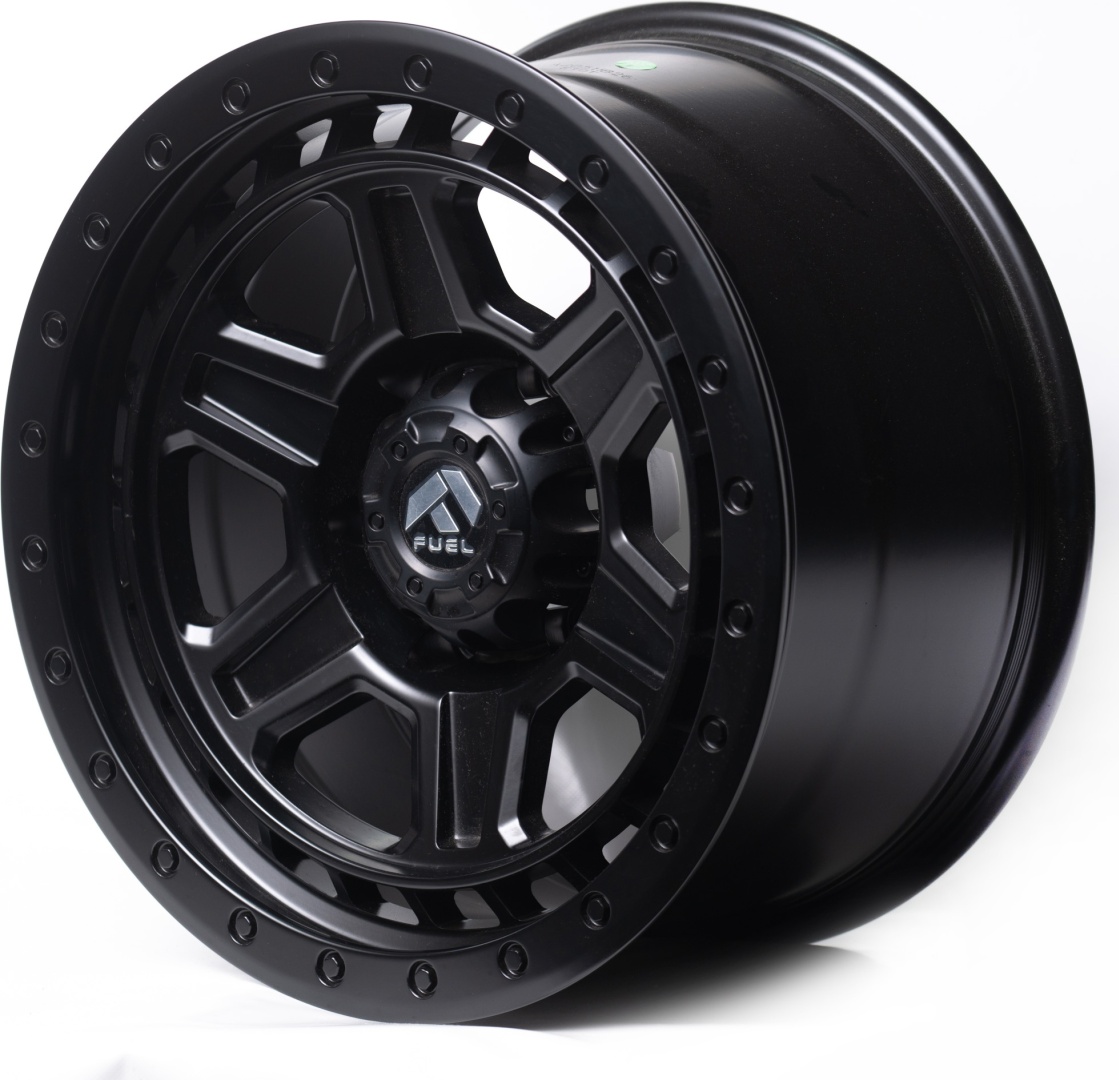 Auher JT185-7 Fuel R17x9J ET0 6x139.7 Dia 110,1 MATT BLACK 9x17/6x139.7 D110.1 ET0 черный