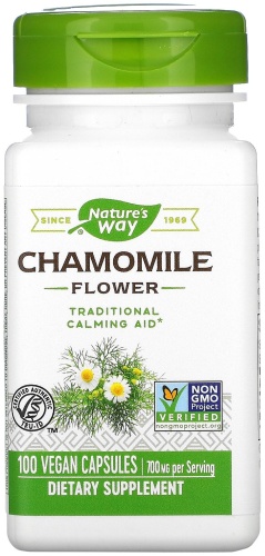 Nature's Way Chamomile Flower Ромашка 700 mg 100 капсул