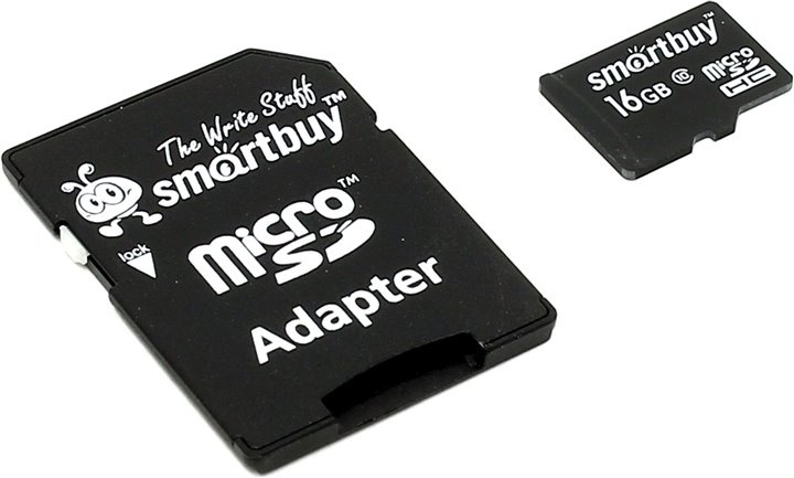 Карта памяти SmartBuy SB16GBSDCL10-01 16GB