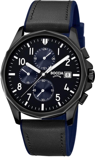 Кварцевые Boccia Titanium 3747-03 титан