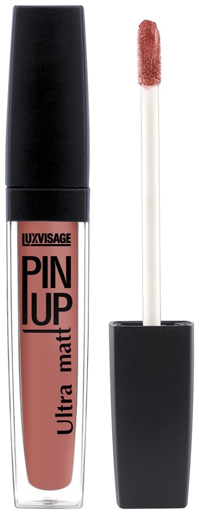 Купить LUXVISAGE Pin-Up Ultra Matt блеск для губ бежевый №25 Toffee в ...