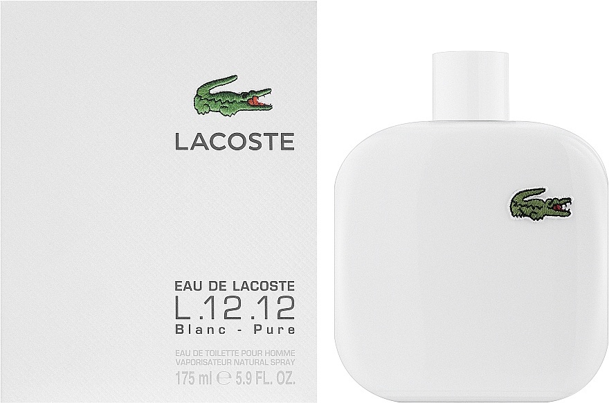 LACOSTE L.12.12 Blanc туалетная вода EDT 175 мл, для мужчин