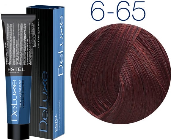 ESTEL PROFESSIONAL DeLuxe 6/65 крем-краска 60 мл