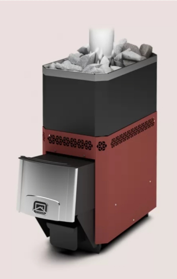 Банная печь Теплодар напольная 12 м3, 335x810x690 мм