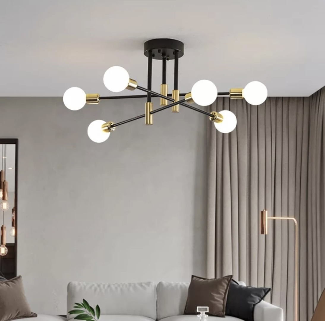 Люстра на штанге TOPLIGHT E27, кол-во ламп: 6 шт