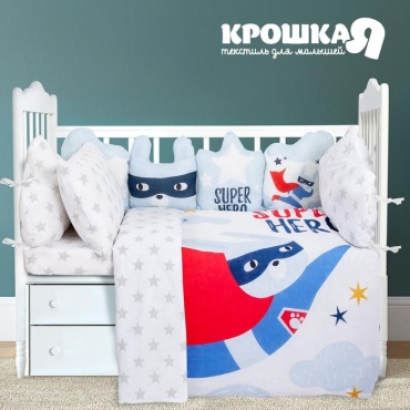 Крошка Я комплект белья для мальчика, бязь, 4702794