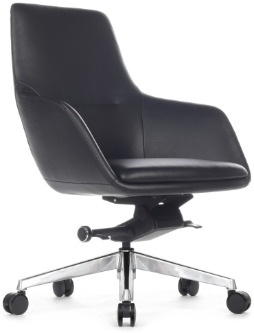 Офисное кресло RV DESIGN Soul-M Black, черный