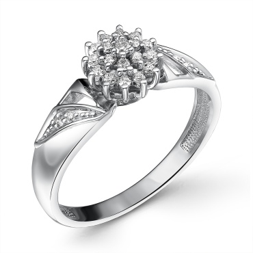 PRESTIGE JEWELRY К-1429-02 размер 17 вес 2.6 г золото, бриллиант