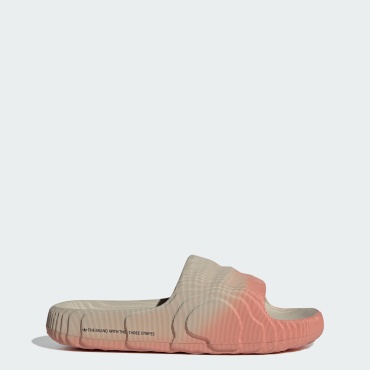 Шлепанцы adidas бежевый