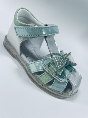Сандалии Совенок бирюзовый